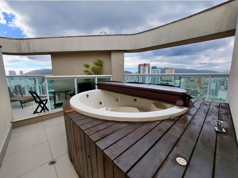 2701 Estanconfor - Cobertura Duplex com Jacuzzi privativa